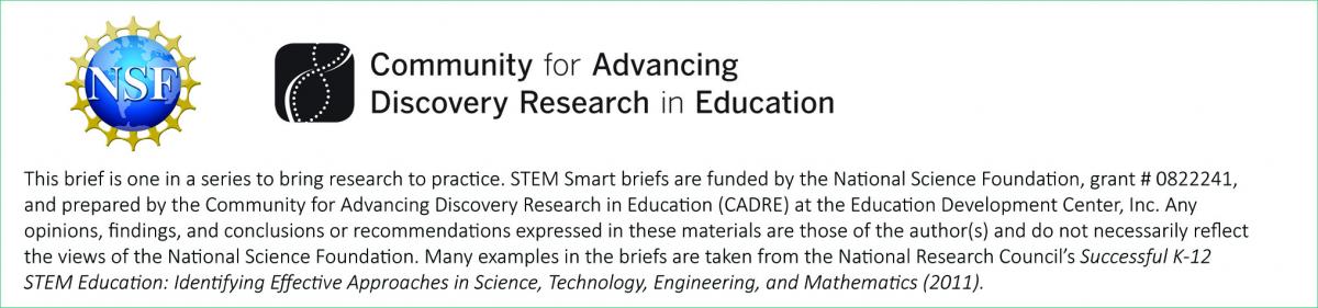 STEM Smart Brief footer